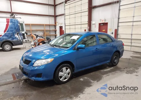 2009 Toyota Corolla Le from USA, damaged, VIN 2T1BU40EX9C187329